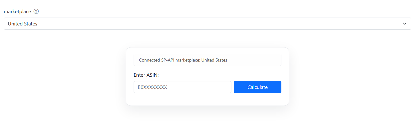 FBA Fee Calculator