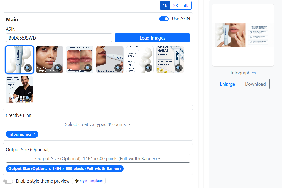 Control canvas size and aspect ratio with precision