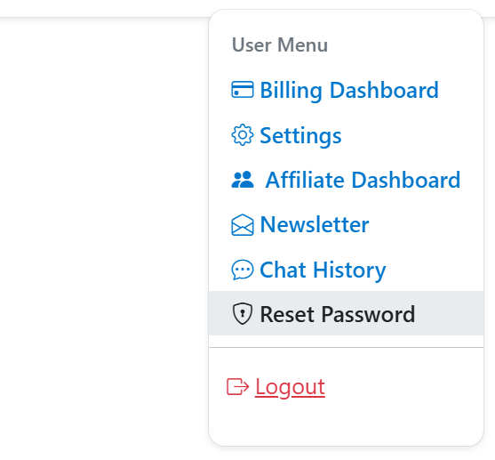 Reset Password — SellerVisor screenshot
