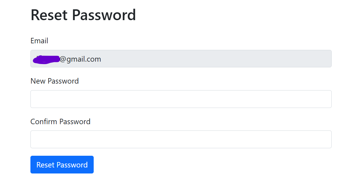 Reset Password — SellerVisor screenshot