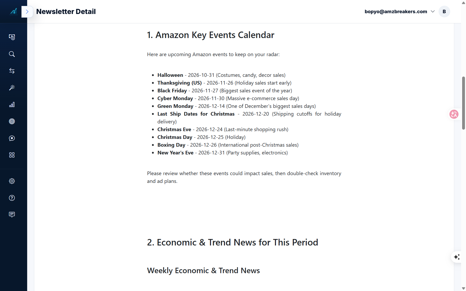 Economic & Trend News